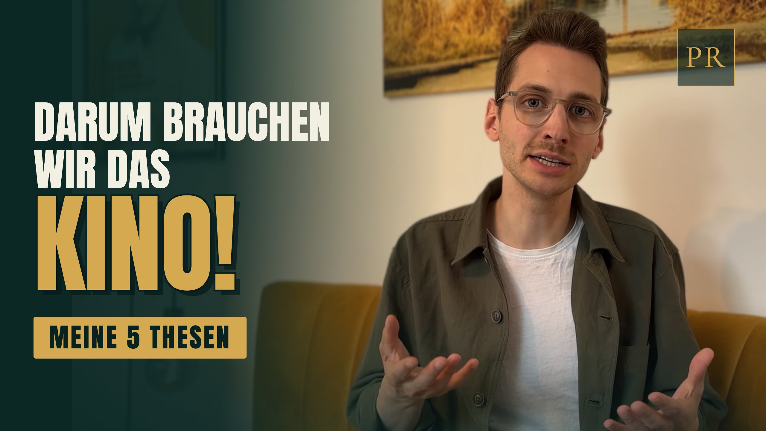 Videothumbnail: Darum brauchen wir das Kino! Meine 5 Thesen